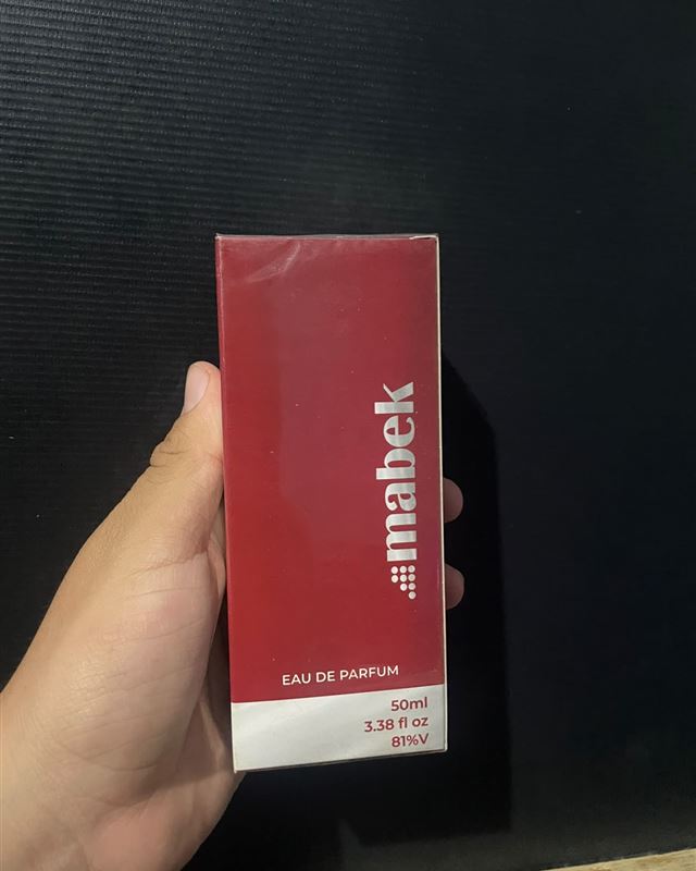 Caixa do perfume Mabek